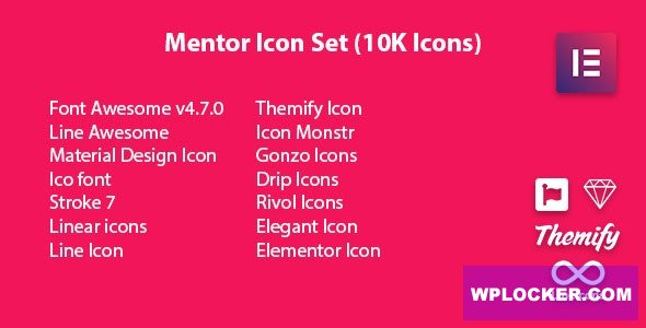 Mentor Icon Pack for Elementor Page Builder v1.0.0