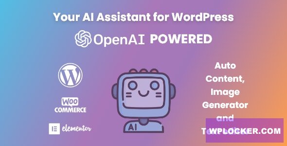 Your AI Assistant for WordPress v1.0 - Easy Use OpenAI Services