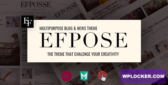 Efpose v1.5 – Multipurpose Blog and Newspaper Theme