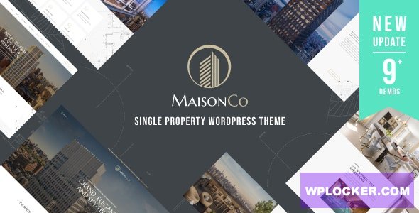 MaisonCo v2.0.4 - Single Property WordPress Theme
