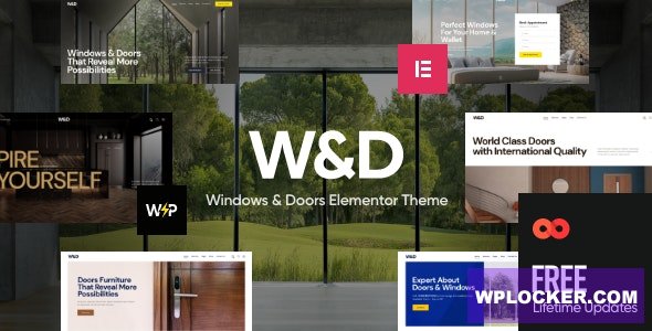 W&D v1.0 - Windows & Doors Company WordPress Theme