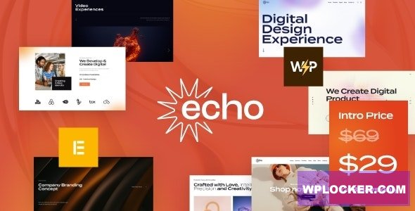 Echo v1.0 - Digital Marketing & Creative Agency WordPress Theme