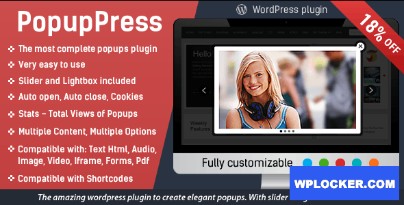 Popup Press v3.1.6 - Popup Plugin for WordPress