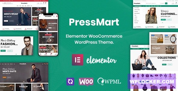 PressMart v1.1.5 - Modern Elementor WooCommerce WordPress Theme