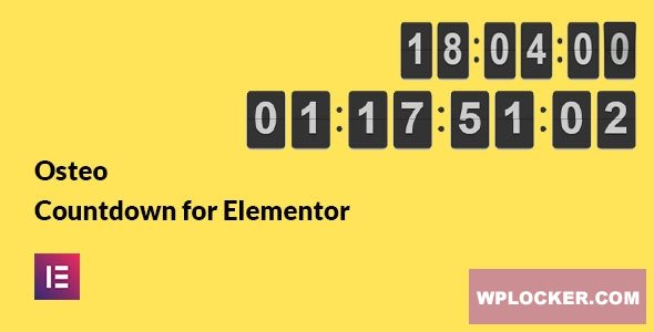 Osteo Countdown for Elementor v1.0.0