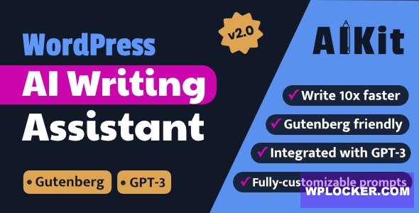 AIKit v2.0.4 - WordPress AI Writing Assistant Using GPT-3