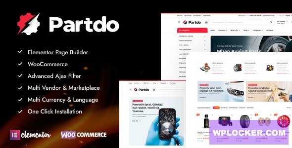 Partdo v1.0.7 - Auto Parts and Tools Shop WooCommerce Theme
