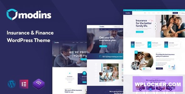 Modins v1.0.5 - Insurance & Finance WordPress Theme