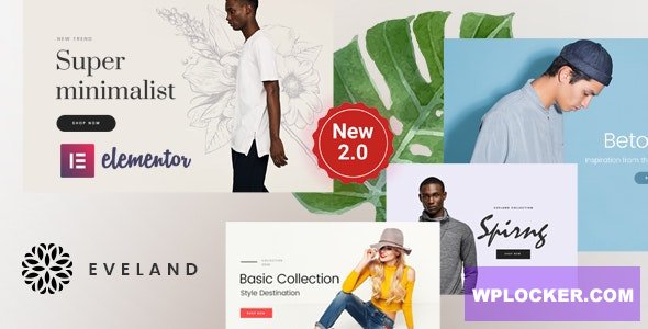 Eveland v2.1.4 – Modern AJAX enabled WooCommerce theme