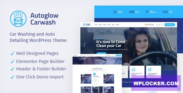 Autoglow v1.1.2 - Car Wash WordPress Theme