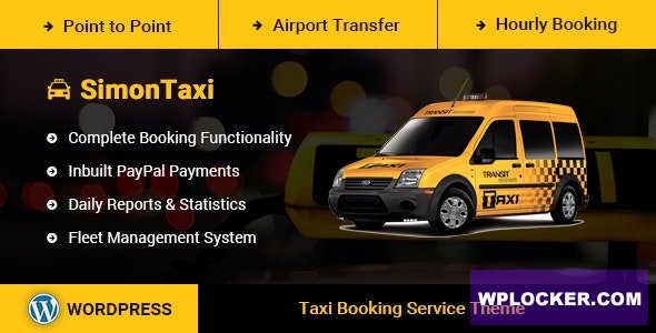 SimonTaxi v2.0.9 - Taxi Booking WordPress Theme