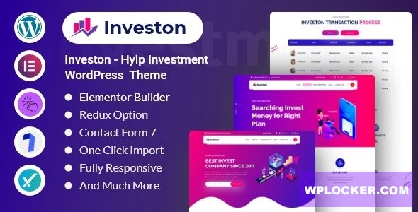 Investon v1.0.1 - Investment, Business, Finance, Consulting Agency WordPress Theme