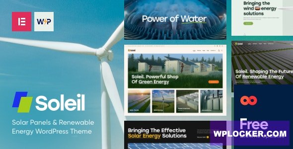 Soleil v1.0 - Solar Panels & Renewable Energy WordPress Theme