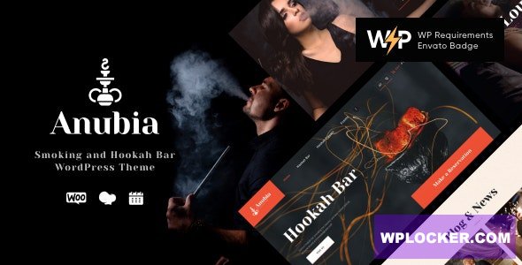 Anubia v1.0.10 - Smoking and Hookah Bar WordPress Theme