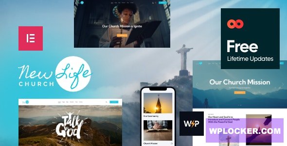 New Life v2.7 - Church & Religion WordPress Theme