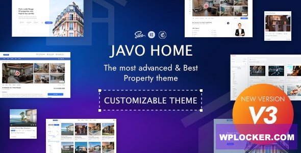 Javo Home v3.4 - Real Estate, Property WordPress Theme
