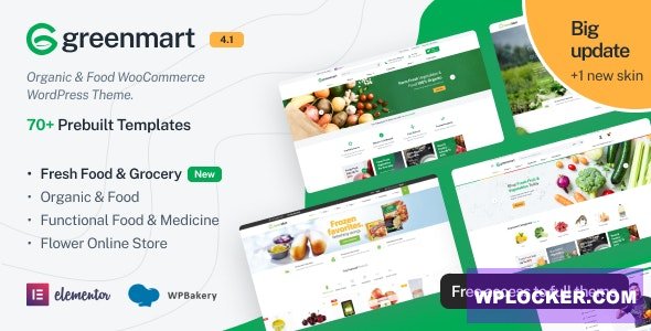 GreenMart v4.1.2 - Organic & Food WooCommerce WordPress Theme