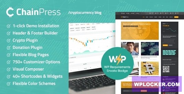 ChainPress v1.0.8 - Financial WordPress Business Blog Theme
