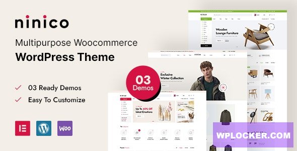 Ninico v1.0.1 - Minimal WooCommerce WordPress Theme