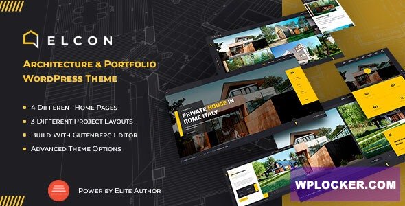 Elcon v1.0.1 - Architecture & Portfolio WordPress Theme
