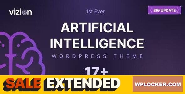 Vizion 4.1.4 - Artificial Intelligence AI WordPress Theme