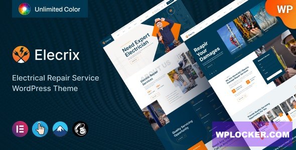 Elecrix v1.0.2 – Electrical Repair Services WordPress Theme