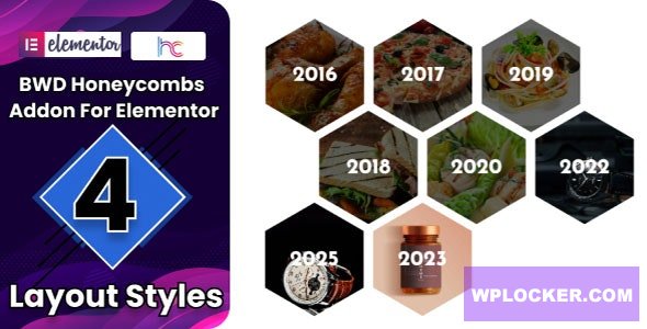 Honeycombs Addon For Elementor v1.0