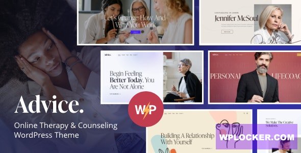 Advice v1.0 - Online Therapy & Counseling WordPress Theme