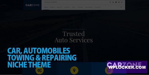 Car Zone v3.7 - Towing & Repair WordPress Theme