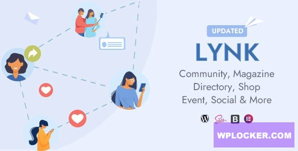 Lynk v3.8.0 - Social Networking and Community Theme