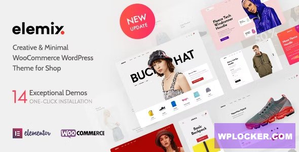 Elemix v1.2.4 - Modern & Creative Elementor WooCommerce Theme