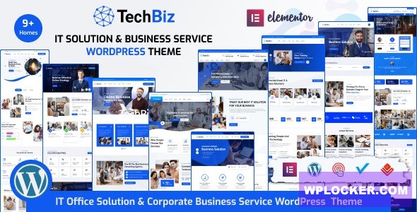 Techbiz v2.0 - Multipurpose IT Solution & Business Consulting WordPress Theme