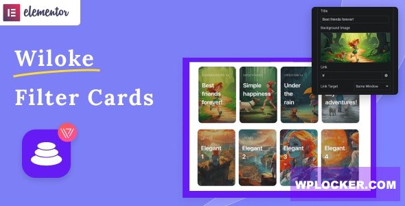 Wiloke Filter Cards v1.0.0 - Elementor Addon