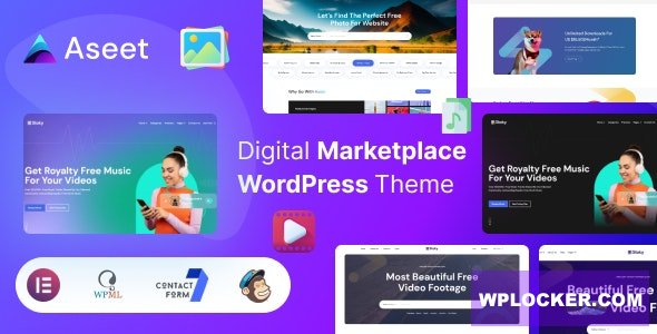 Aseet v1.0 - Digital Marketplace WordPress Theme