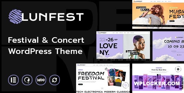 Lunfest v1.0.3 - Festival & Concert WordPress Theme