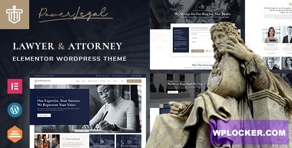 Powerlegal v1.1.1 - Law, Lawyer & Attorney WordPress Theme