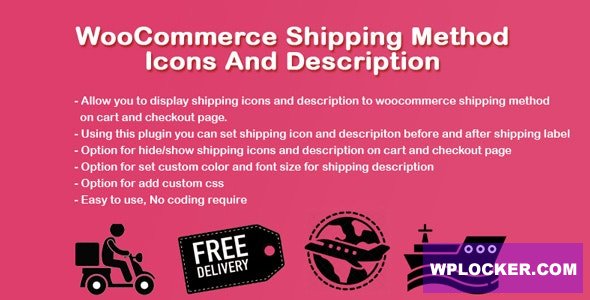 WooCommerce Shipping Icons And Description v1.1.6