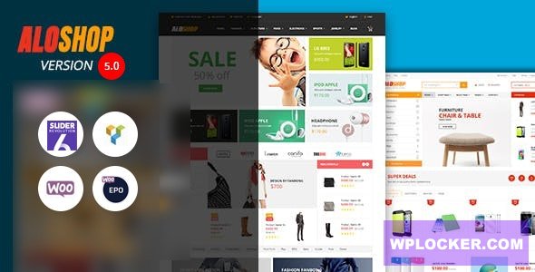 Alo Shop v5.5 - Mega Market RTL Responsive Theme