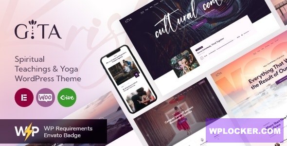 Gita v1.0 - Spiritual Teachings & Yoga WordPress Theme