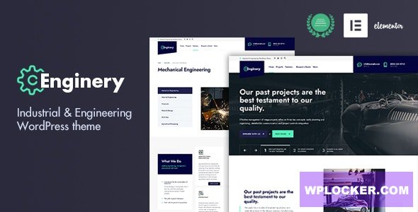 Enginery v1.5 - Industrial & Engineering WP theme