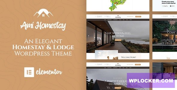 Ami Homestay v1.1.0 - Hotel Booking WordPress Theme