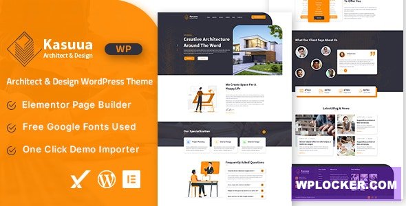 Kasuua v1.0 - Architect & Design WordPress Theme