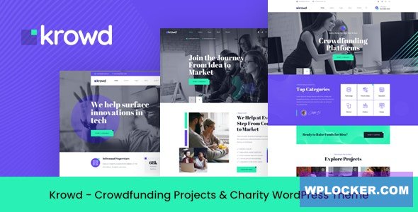 Krowd v1.2.9 - Crowdfunding & Charity WordPress Theme