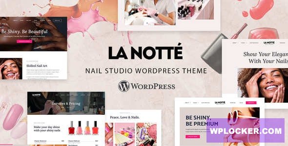LaNotte v1.0 - Nail Salon WordPress Theme