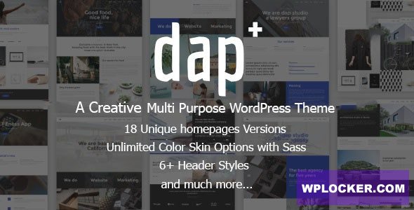 Dap v1.0 - Creative MultiPurpose WordPress Theme