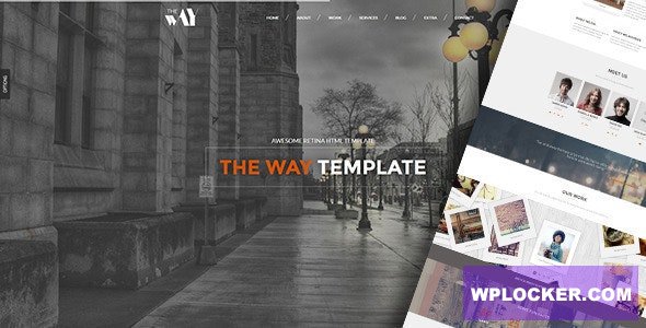 The Way v1.0 - Creative OnePage & MultiPurpose WP Theme