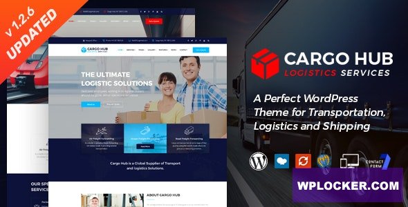 Cargo HUB v1.2.6 - Transportation and Logistics WordPress Theme