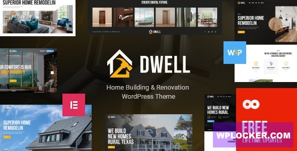 Dwell v1.0.0 - Home Building & Renovation WordPress Theme