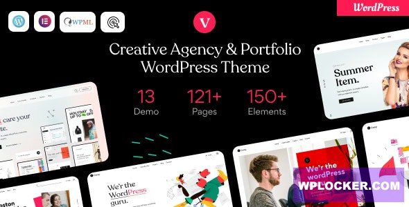 vCamp v1.6 - Creative Agency & Portfolio WordPress Theme
