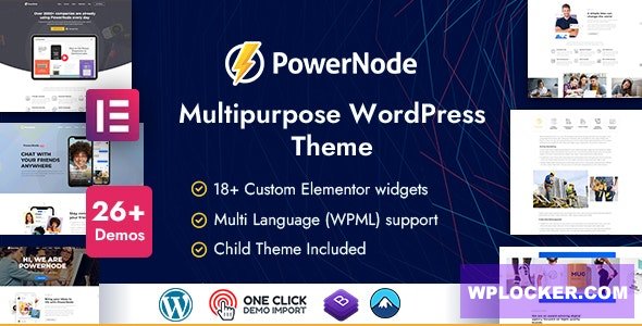 PowerNode v1.3.2 - Multipurpose WordPress Theme